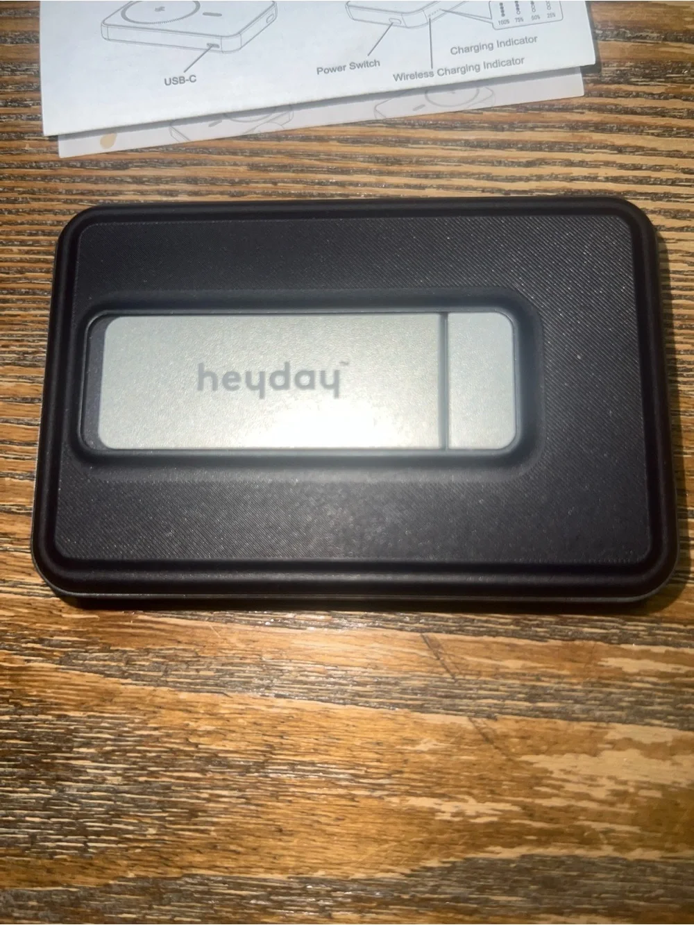 heyday 5000mAh Magnetic Power Bank w/ Stand - Never Used